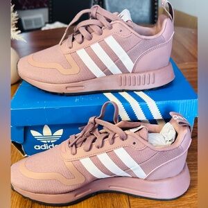 Adidas Rose Sneakers with White Accents news